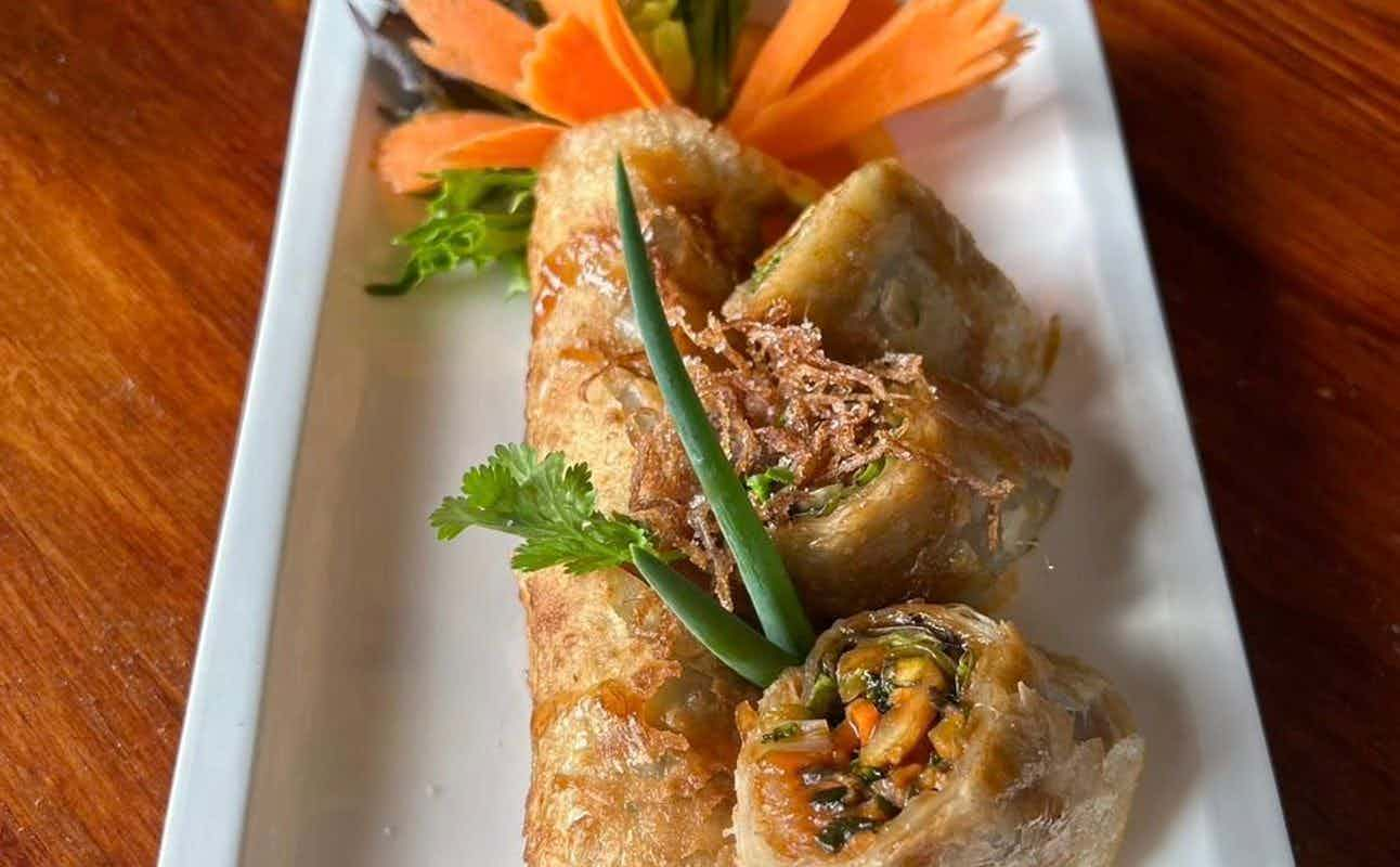 Enjoy Thai, Asian, Vegetarian options, Gluten Free options, Dairy free options, Vegan options, Restaurant, Highchairs available, Wheelchair accessible, Table service, $$$, Families and Groups cuisine at Chokdee Thai in Nelson, Nelson & Tasman District