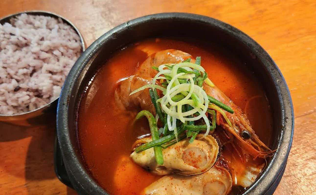 Enjoy Korean, Vegetarian options, Vegan options, Restaurant, Table service, Free wifi, $$$, Families and Groups cuisine at I love Kimchi in Queenstown CBD, Queenstown