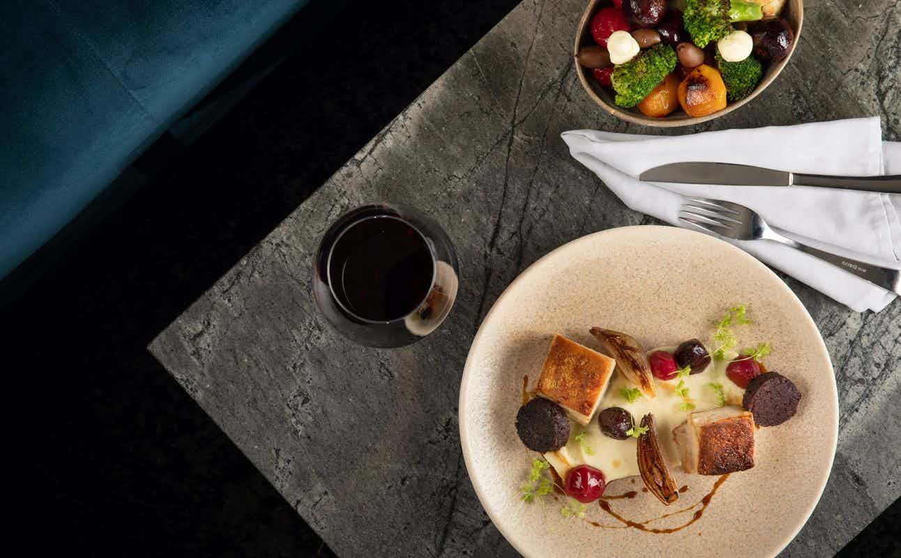 Enjoy New Zealand, Gluten Free Options, Hotel Restaurant, Highchairs available, $$$$, Families and Date night cuisine at The CUT Restaurant and Bar in Auckland City Centre, Auckland