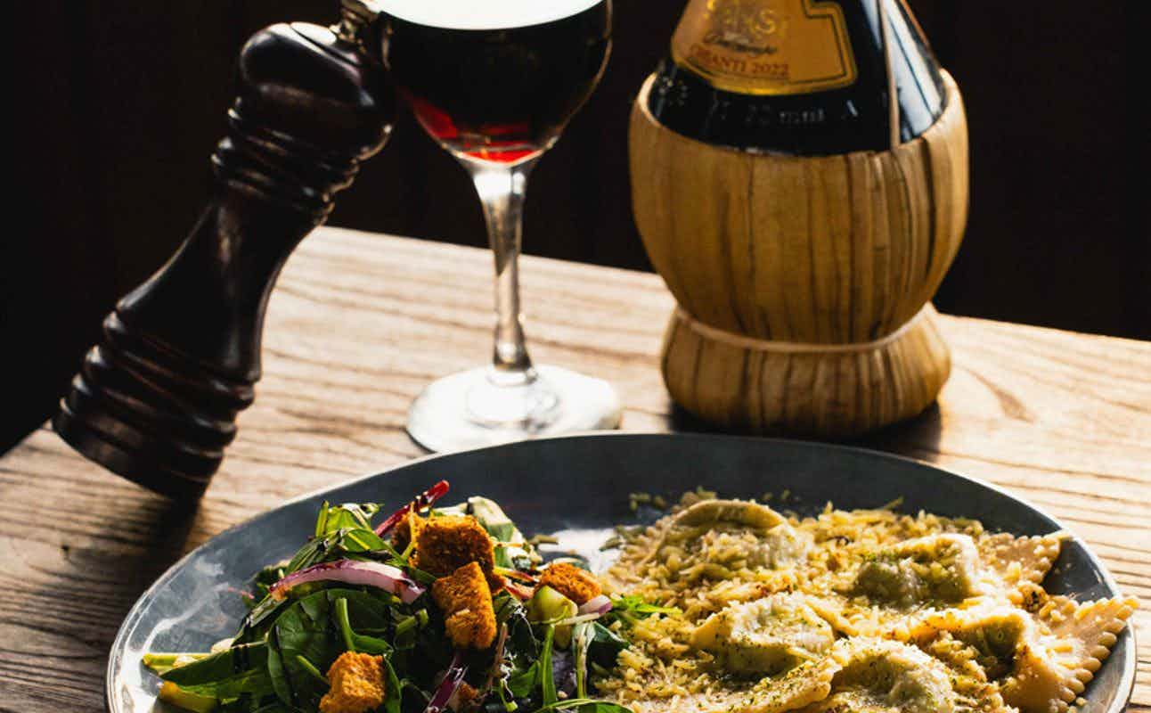 Enjoy Italian, Gluten Free options, Vegetarian options, Restaurant, Indoor & outdoor seating, $$$, Groups and Families cuisine at Eat Italy in Berryfields Crossing, Nelson & Tasman District