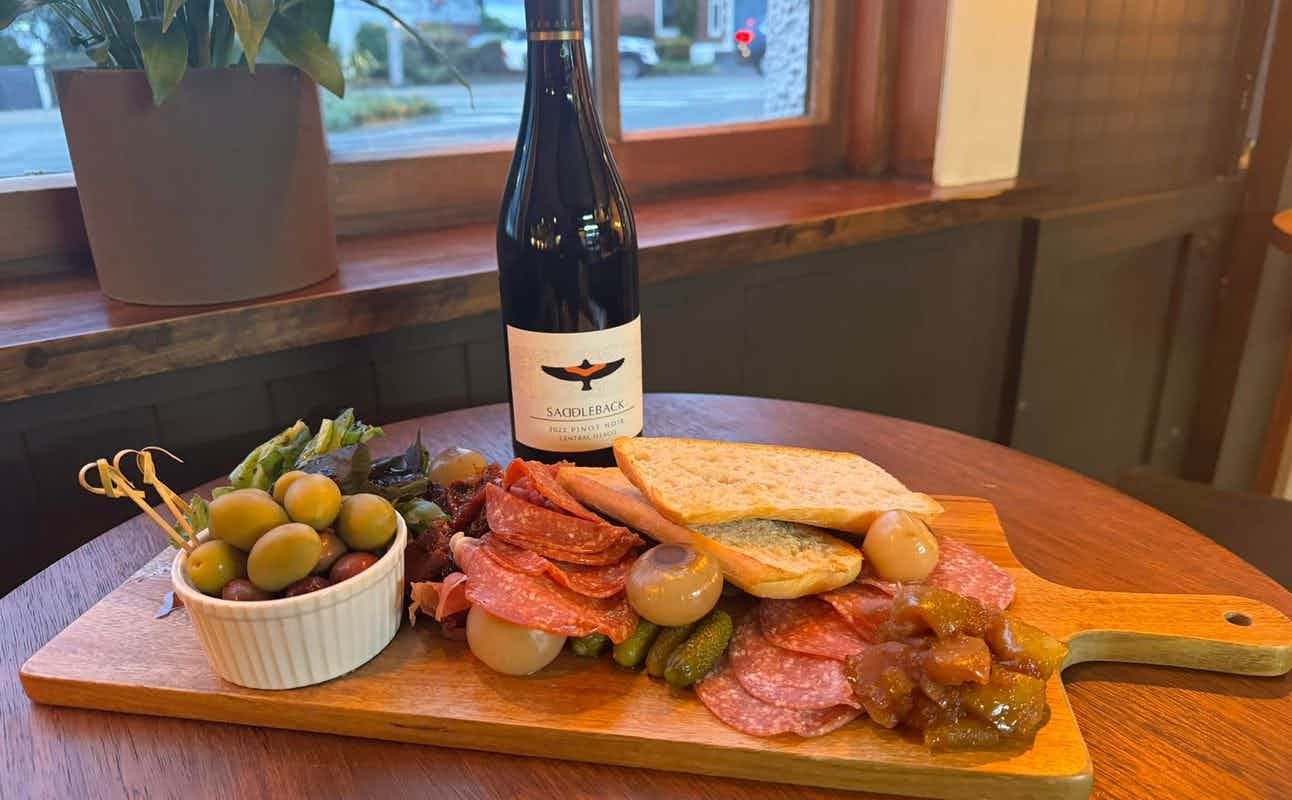 Enjoy Cafe, New Zealand, Gluten Free options, Vegan options, Vegetarian options, Cafe, Indoor & outdoor seating, Highchairs available, Wheelchair accessible, Table service, $$$, Groups and Families cuisine at Copper Wine Bar in Maori Hill, Otago