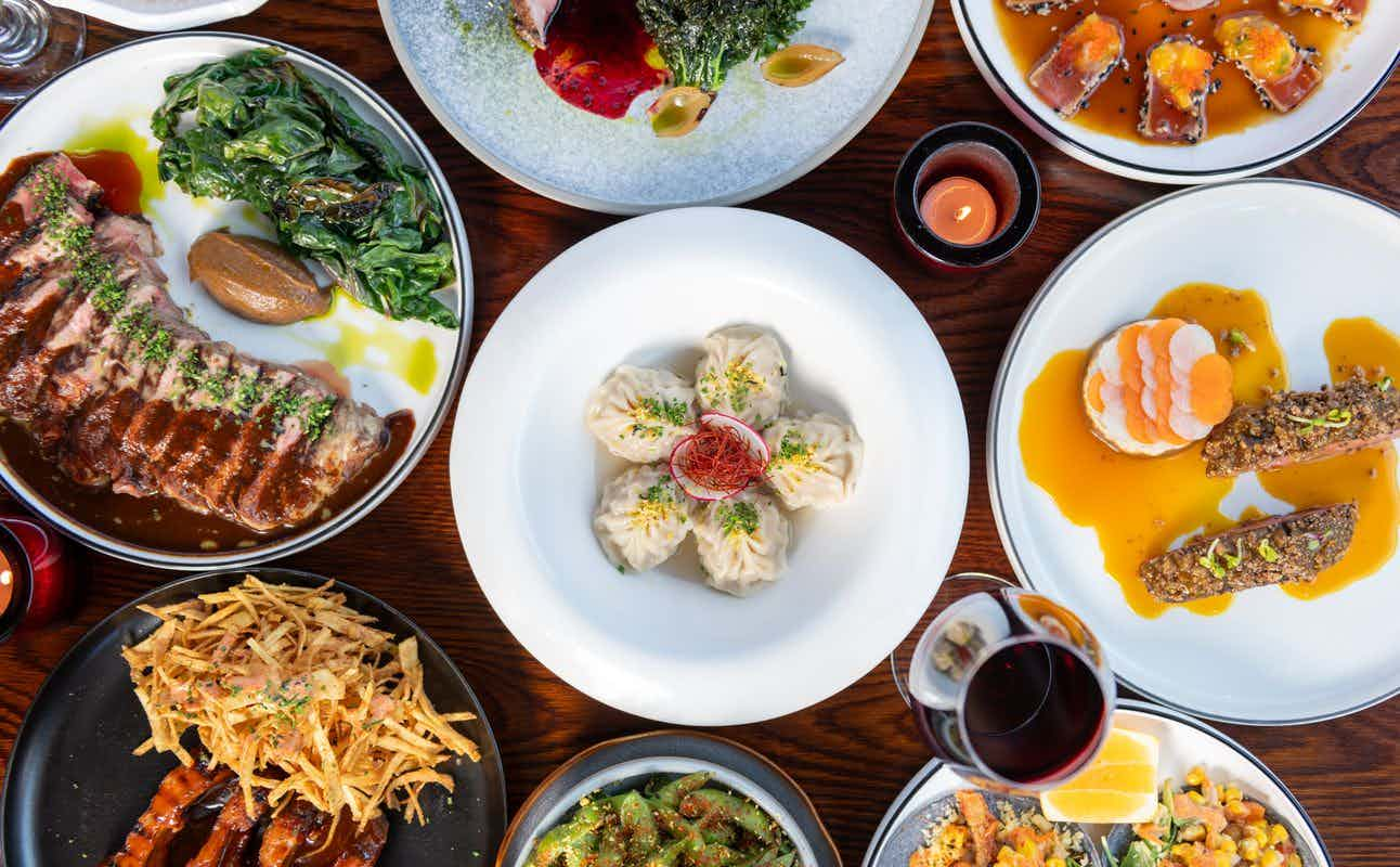 Enjoy Asian, European, Fusion, Vegetarian options, Vegan options, Restaurant, Private dining, $$$, Families and Groups cuisine at The Goldfinch in Christchurch Central, Christchurch