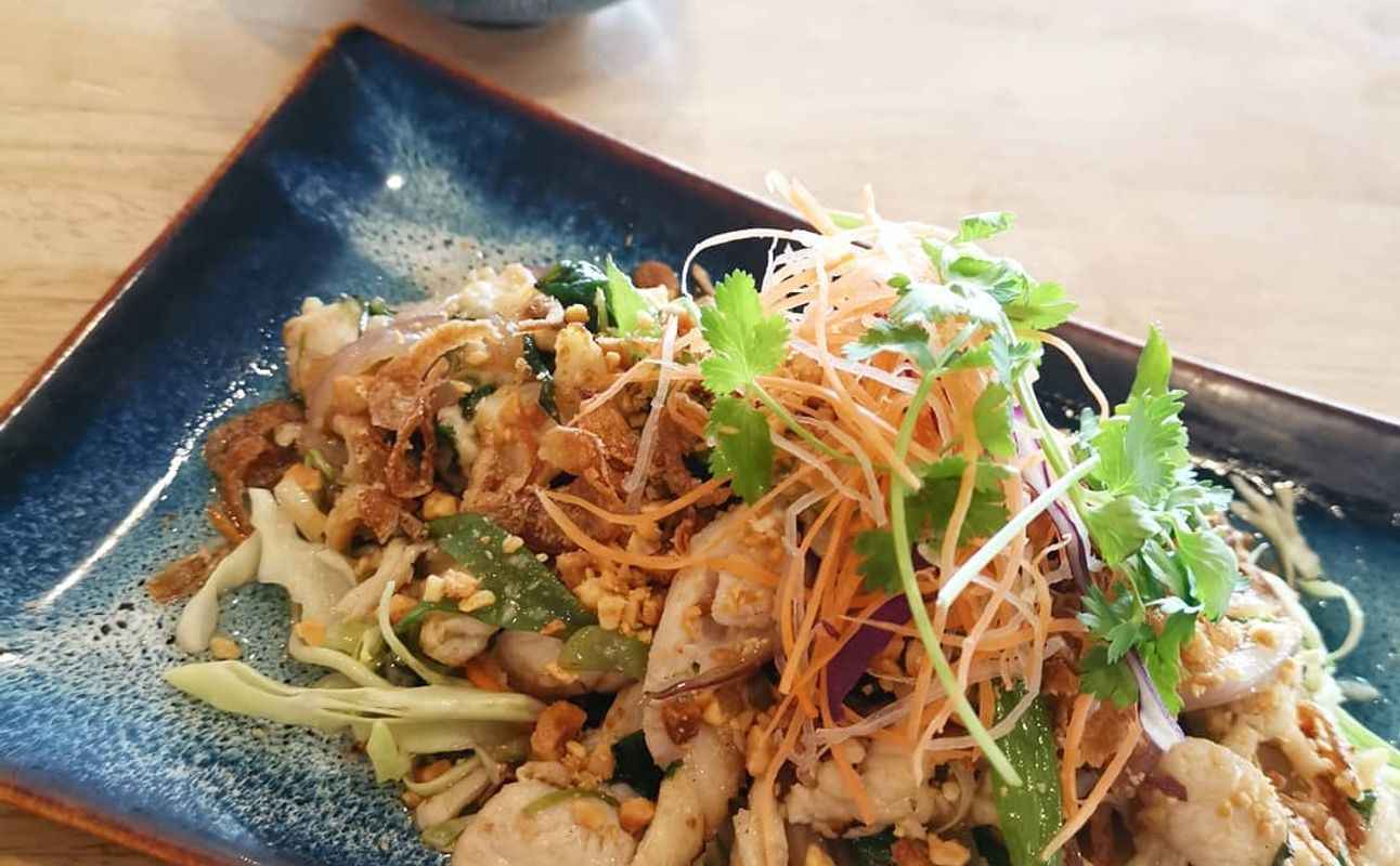 Enjoy Vietnamese, Thai, Asian, Gluten Free options, Vegan options, Vegetarian options, Restaurant, Street parking, Highchairs available, Wheelchair accessible, Table service, $$, Families, Groups and Special occasion cuisine at Zaffron in Beckenham, Christchurch