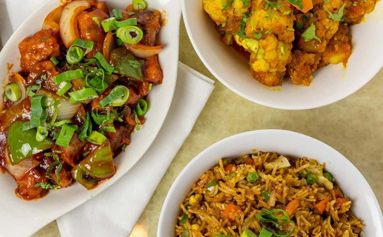 Enjoy Indian, Eastern European, Gluten Free options, Vegetarian options, Vegan options, Restaurant, Wheelchair accessible, Highchairs available, Table service, $$, Families and Groups cuisine at The Spice Rack in Albany, Auckland