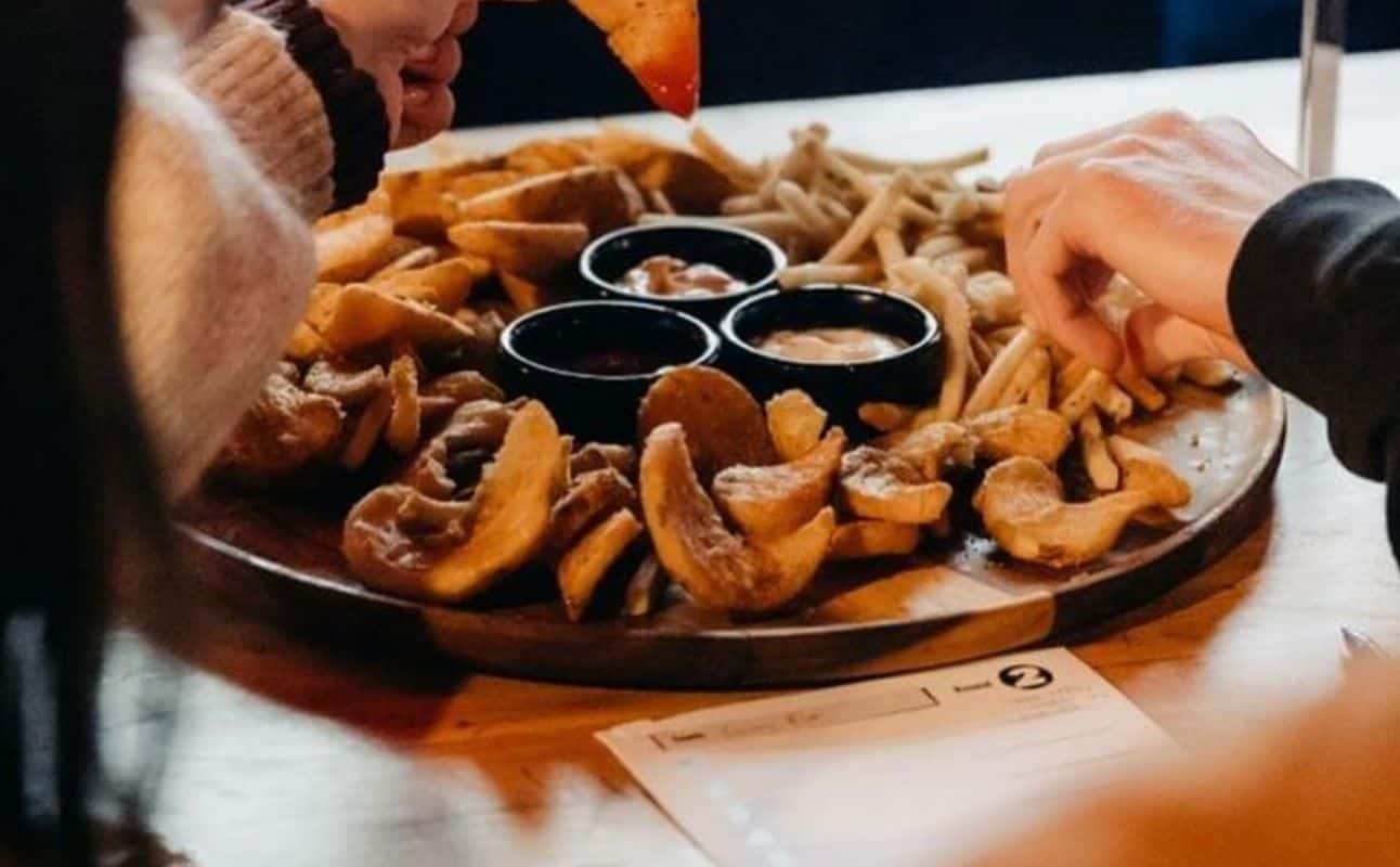 Enjoy Small plates, Burgers, Pizza, Vegetarian options, Vegan options, Restaurant, Bars & pubs, Indoor & outdoor seating, $$, Craft beer, Groups, Bar scene, Date night, Views and Special occasion cuisine at Revelry in Ponsonby, Auckland