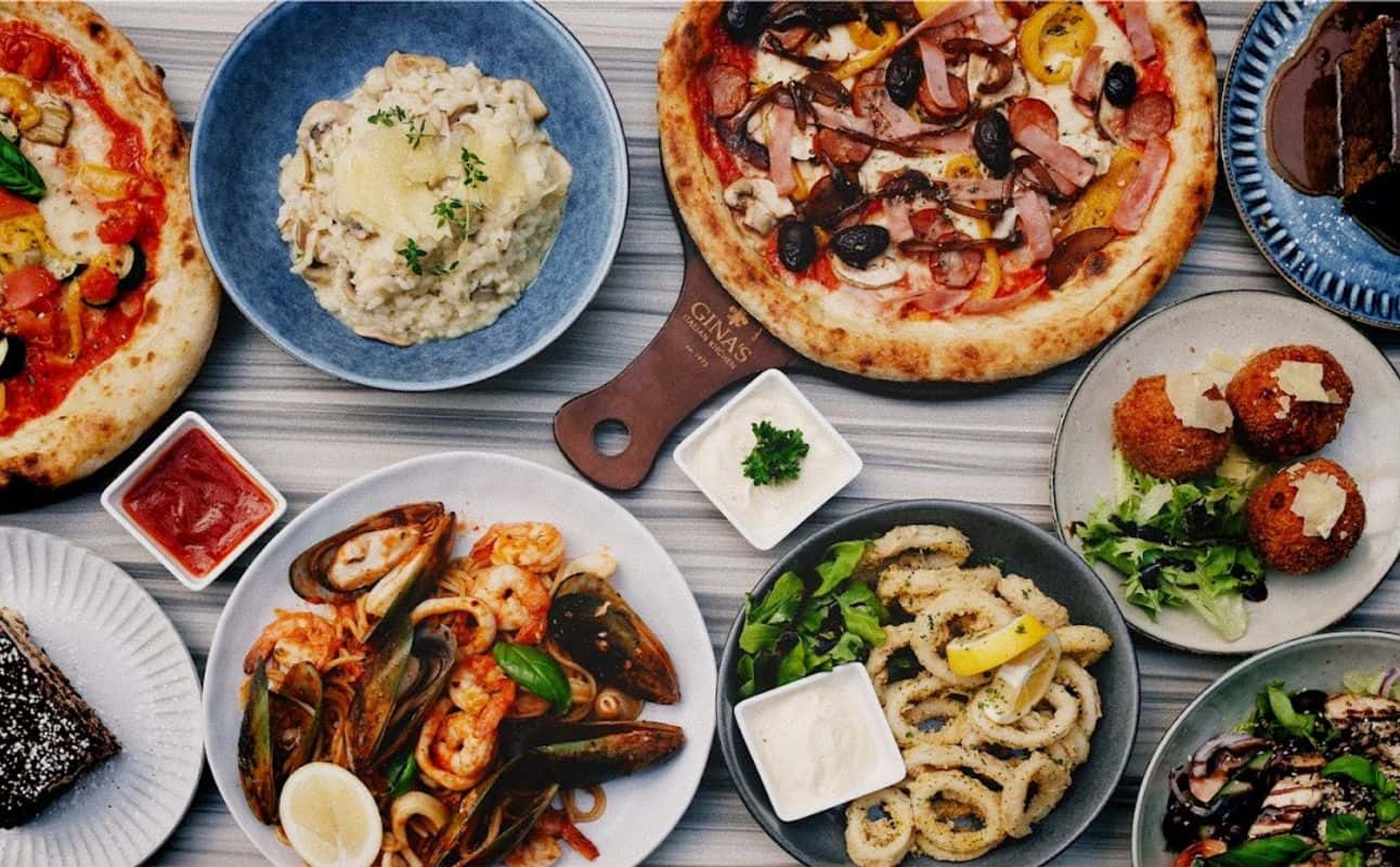 Enjoy Italian, Pizza, Gluten Free options, Vegetarian options, Restaurant, Indoor & outdoor seating, Highchairs available, Wheelchair accessible, Table service, $$, Families, Groups, Hidden gems and Bar scene cuisine at Gina's Italian Kitchen in Mount Eden, Auckland