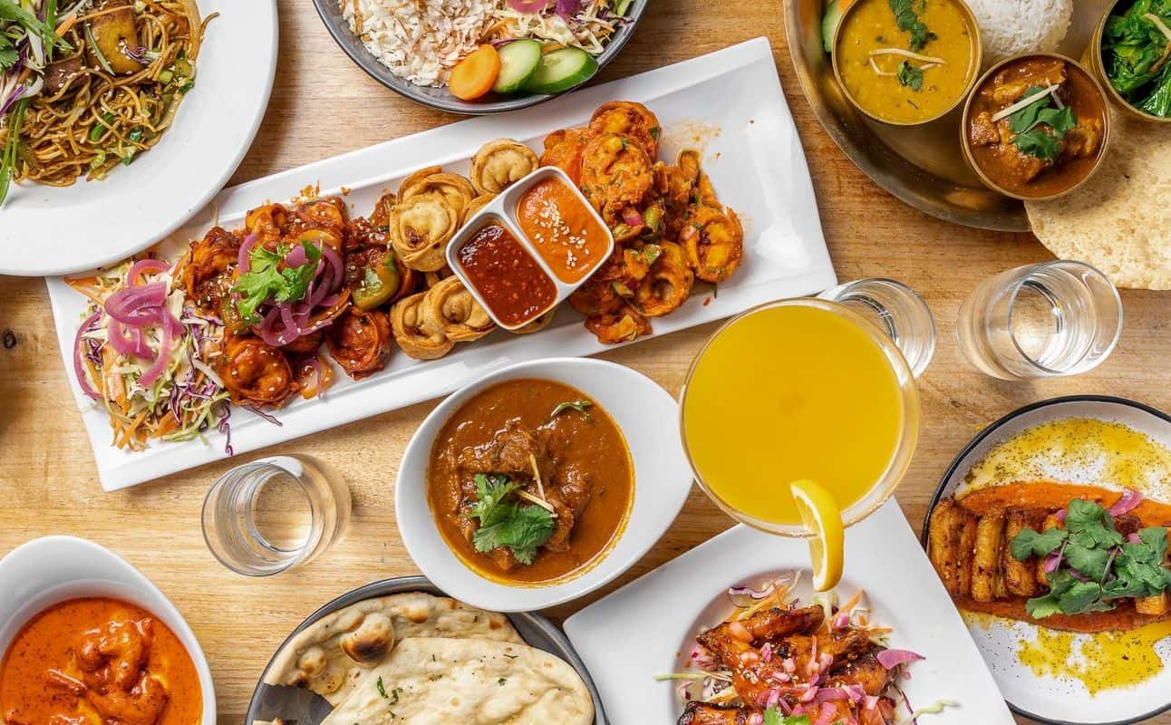 Enjoy Indian, Nepalese, Indo-Chinese, Gluten Free options, Vegan options, Vegetarian options, Restaurant, Street parking, Highchairs available, Free wifi, Table service, $$$, Groups and Families cuisine at Everest Dine in Parnell, Auckland